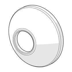 Hansa Rosette für Wasserhahn, Chrom, 59904796... HANSA-59904796 4015474171138 (Abb. 1)