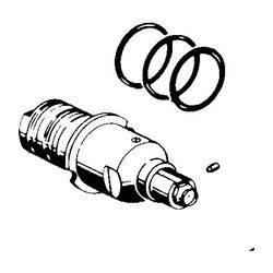 Hansa Thermostatkartusche, 3/4", 59904908... HANSA-59904908 4015474182707 (Abb. 1)