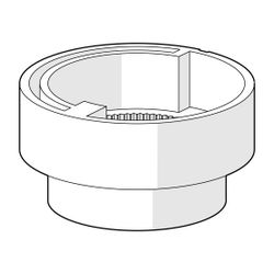 Hansa Temperaturanschlagring, Chrom, 59906355... HANSA-59906355 4015474315976 (Abb. 1)