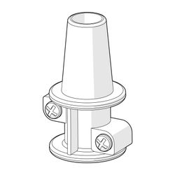 Hansa Halter für Wasserhahn, 59906600... HANSA-59906600 4015474368545 (Abb. 1)