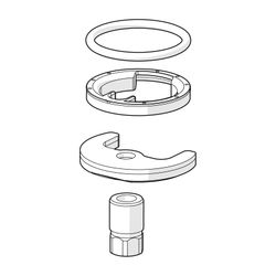Hansa Befestigungssatz für Wasserhahn, 59910749... HANSA-59910749 4015474852716 (Abb. 1)