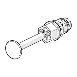 Hansa Umsteller, automatisch, Chrom, 59910900... HANSA-59910900 4015474858619 (Abb. 1)