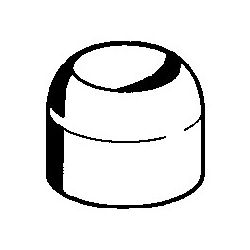 Hansa Abdeckkappe für Wasserhahn, Chrom, 59911160... HANSA-59911160 4015474925618 (Abb. 1)