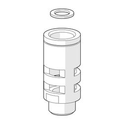 Hansa Rohrbelüfter, DN 15, 59911330... HANSA-59911330 4015474937086 (Abb. 1)