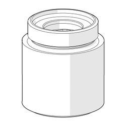 Hansa Gewindenippel G 1/2" x M 18x1, 59911384... HANSA-59911384 4015474945784 (Abb. 1)