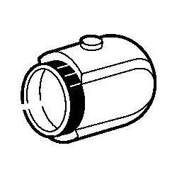 Hansa Temperatureinstellgriff max. 38 Grad C, Chrom, 59911726... HANSA-59911726 4015474036147 (Abb. 1)