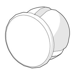 Hansa Blindstopfen, Chrom, 59911840... HANSA-59911840 4015474017382 (Abb. 1)