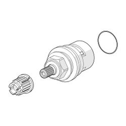 Hansa Oberteil G 3/4" mit keramischen Dichtscheiben zur Wassermengeneinstellung für ein... HANSA-59912164 4015474057142 (Abb. 1)