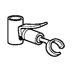 Hansa Schieber für Wasserhahn, Chrom, 59912224... HANSA-59912224 4015474060524 (Abb. 1)