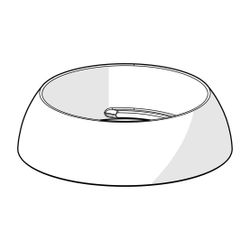 Hansa Abdeckkappe 33x3mm, Chrom, 59912504... HANSA-59912504 4015474072763 (Abb. 1)
