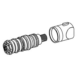 Hansa Thermostatkartusche 59912628... HANSA-59912628 4015474084124 (Abb. 1)