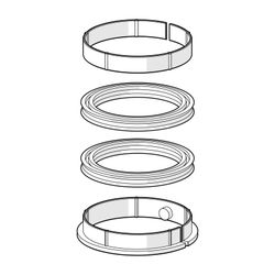 Hansa Dichtungskit für Wasserhahn, 59912646... HANSA-59912646 4015474085336 (Abb. 1)