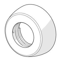 Hansa Rosette für Wasserhahn, Chrom, 59912652... HANSA-59912652 4015474085435 (Abb. 1)