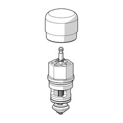 Hansa Umsteller, automatisch, Chrom, 59912656... HANSA-59912656 4015474085503 (Abb. 1)