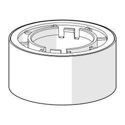 Hansa Hoher Sockel, 30mm, Chrom, 59912710... HANSA-59912710 4015474095649 (Abb. 1)