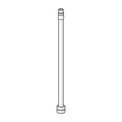 Hansa Anschlussrohr M10x1, M14x1, Länge 230mm, 59912718... HANSA-59912718 4015474096417 (Abb. 1)