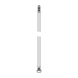 Hansa Anschlussschlauch Länge 60cm, G 3/8" x M10x1, 59912719... HANSA-59912719 4015474096424 (Abb. 1)