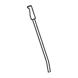 Hansa Zugstange mit Knopf, Chrom, 59912804... HANSA-59912804 4015474115828 (Abb. 1)