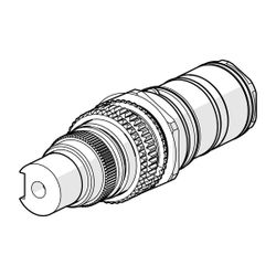 Hansa Thermostatkartusche, 1/2", Varox, 59912843... HANSA-59912843 4015474121102 (Abb. 1)