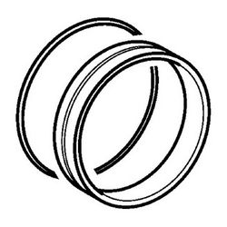 Hansa Ring für Unterputz-Einbaukörper, 59912989... HANSA-59912989 4015474131484 (Abb. 1)