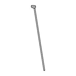 Hansa Zugstange mit Knopf, Chrom, 59913067... HANSA-59913067 4015474147621 (Abb. 1)