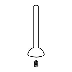 Hansa Hebel für Wasserhahn, Chrom, 59913090... HANSA-59913090 4015474158467 (Abb. 1)