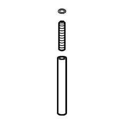 Hansa Hebel 50mm, Durchmesser 7mm, Chrom, 59913097... HANSA-59913097 4015474158573 (Abb. 1)