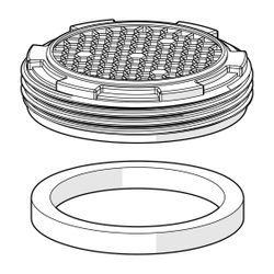 Hansa Luftsprudler mit Cascade Strahlregler, M24x1 Außengewinde, 59913132... HANSA-59913132 4015474160323 (Abb. 1)
