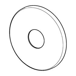 Hansa Rosette CLEAR 59913180 Durchmesser 60mm... HANSA-59913180 4015474164505 (Abb. 1)