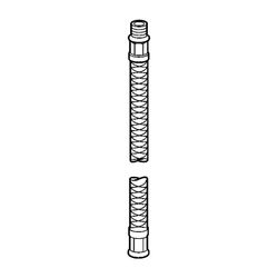 Hansa Schlauch, M10x1/M14x1, Länge 80cm, 59913252... HANSA-59913252 4015474177307 (Abb. 1)