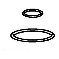 Hansa O-Ringsatz für Wasserhahn, 59913320... HANSA-59913320 4015474199149 (Abb. 1)
