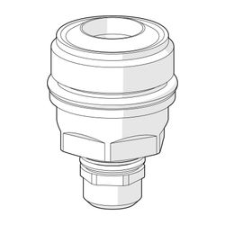 Hansa Oberteil für Wasserhahn, 59913323... HANSA-59913323 4015474199460 (Abb. 1)