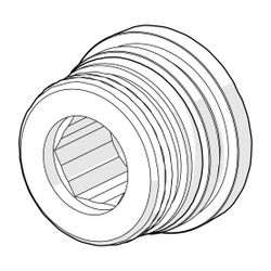 Hansa Verbinder, Befestigungsnippel, 59913400... HANSA-59913400 4015474205758 (Abb. 1)
