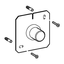 Hansa PVC-Befestigungsplatte 59913424... HANSA-59913424 4015474207820 (Abb. 1)
