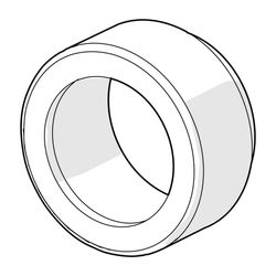 Hansa Abdeckhülse für Unterputz-Einbaukörper, Chrom, 59913434... HANSA-59913434 4015474207929 (Abb. 1)