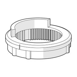 Hansa Einstellring für Unterputz-Einbaukörper, 59913466... HANSA-59913466 4015474210929 (Abb. 1)