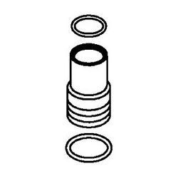 Hansa Adapter für Wasserhahn, M10x1, Schlüsselweite 6, 59913474... HANSA-59913474 4015474214255 (Abb. 1)