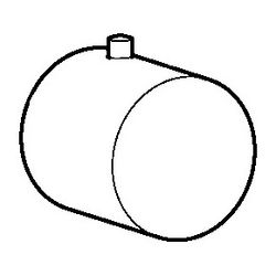 Hansa Temperatureinstellgriff, ab 2011, Chrom, 59913497... HANSA-59913497 4015474217461 (Abb. 1)