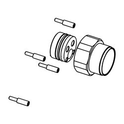 Hansa Verlängerungssatz, 20mm, 59913590... HANSA-59913590 4015474252073 (Abb. 1)