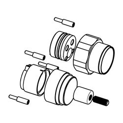 Hansa Verlängerungssatz, 20mm, 59913591... HANSA-59913591 4015474252066 (Abb. 1)