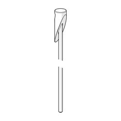 Hansa Zugstange mit Knopf, Chrom, 59913652... HANSA-59913652 4015474252028 (Abb. 1)