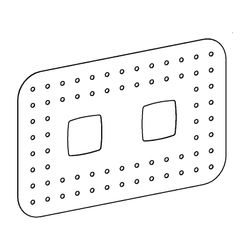 Hansa Matrix Collar für Unterputz-Einbaukörper, 59913684... HANSA-59913684 4015474253292 (Abb. 1)