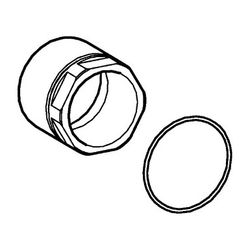 Hansa Schraube, Anschlussgröße M38x1, Schlüsselweite 38, 59913692... HANSA-59913692 4015474253391 (Abb. 1)