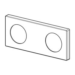 Hansa Deckplatte 75x75mm, Chrom, 59913703... HANSA-59913703 4015474250086 (Abb. 1)