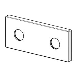 Hansa Rosette, 175x75mm, Chrom, 59913708... HANSA-59913708 4015474250123 (Abb. 1)