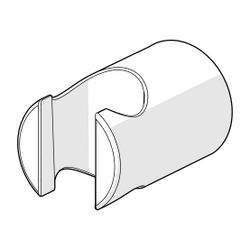 Hansa Wandhalter Handbrause, Chrom, 59913711... HANSA-59913711 4015474253483 (Abb. 1)