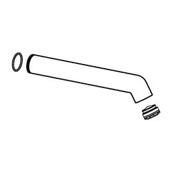Hansa Designo Auslauf 59913719 Ausladung 200mm Chrom... HANSA-59913719 4015474253575 (Abb. 1)