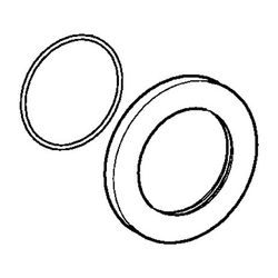 Hansa Rosette, Durchmesser 75mm, Chrom, 59913729... HANSA-59913729 4015474254947 (Abb. 1)