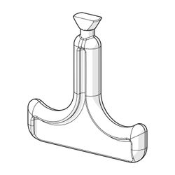 Hansa Schlüssel für Luftsprudler, 59913757... HANSA-59913757 4015474255623 (Abb. 1)
