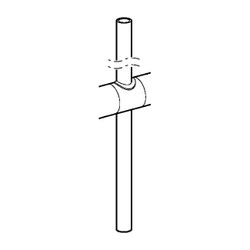 Hansa Brausearm ohne Kopfbrause, Chrom, 59913814... HANSA-59913814 4015474257252 (Abb. 1)